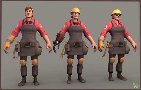 tf2 female engineer|Female Engineer [Team Fortress 2] [Mods].